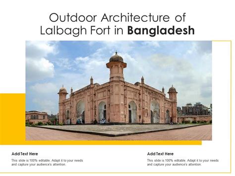 Outdoor Architecture Of Lalbagh Fort In Bangladesh | Presentation ...