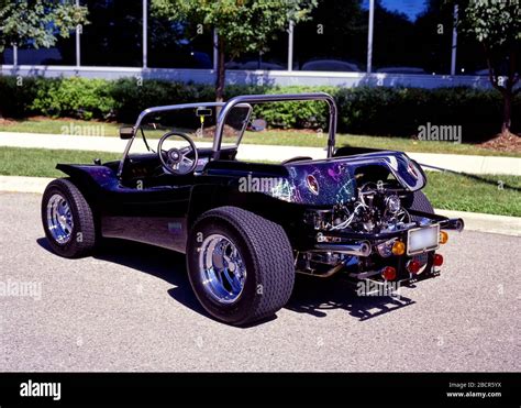 Volkswagen Dune Buggy Manx 64 Chassis 74 Engine Stock Photo - Alamy