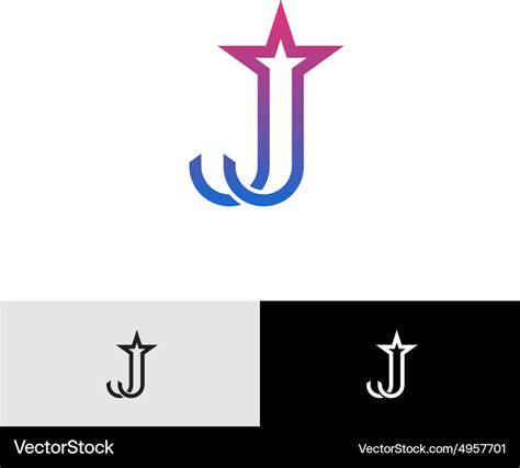 Letter J logo Royalty Free Vector Image - VectorStock