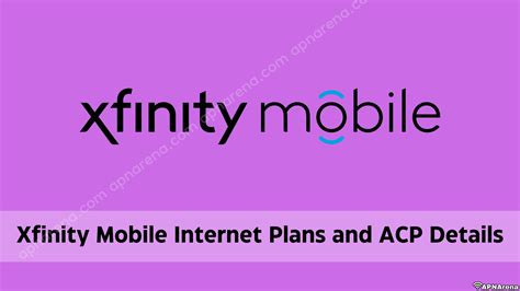 Xfinity Mobile Internet Plans, ACP Guide, Prepaid Deals, Unlimited Data ...