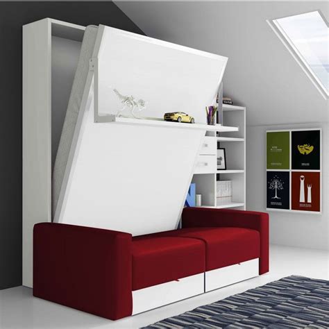 Lit Armoire Canapé Lit Escamotable Canap Tab Secret De Chambre | Bedroom design, Home decor, Home