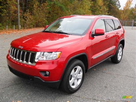 2011 Inferno Red Crystal Pearl Jeep Grand Cherokee Laredo X Package 4x4 #39149361 | GTCarLot.com ...