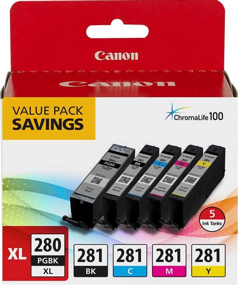 PGI-280 Ink Cartridge Replacement For Canon PGI-280 CLI-281, 60% OFF