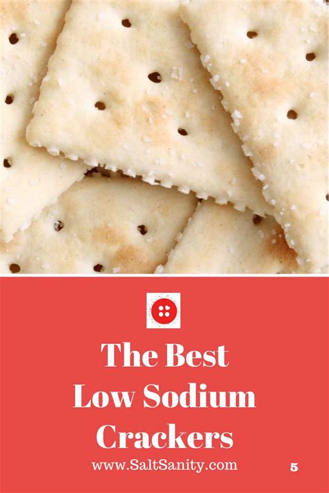 The Best Low Sodium Crackers