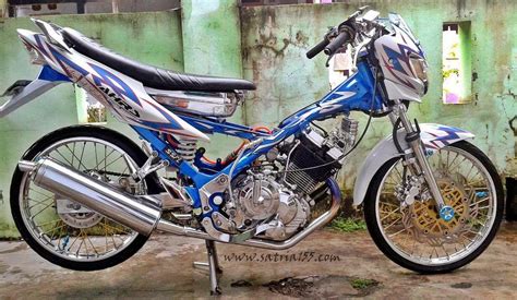 Modifikasi Satria FU Ceper Drag Airbrush | JDM-Modifikasi