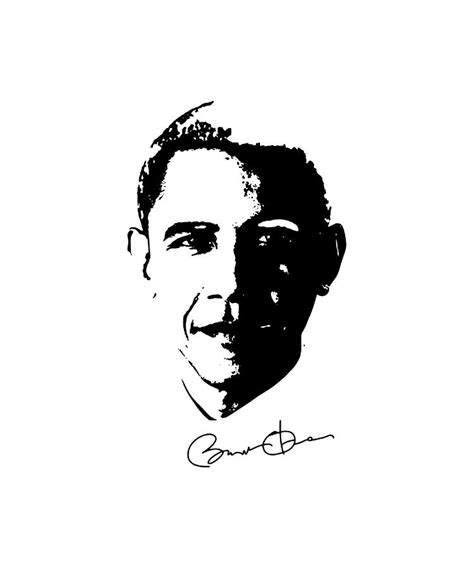 Barack Obama Signed Political USA Obama President Signature America White House Graphic Egoteest ...