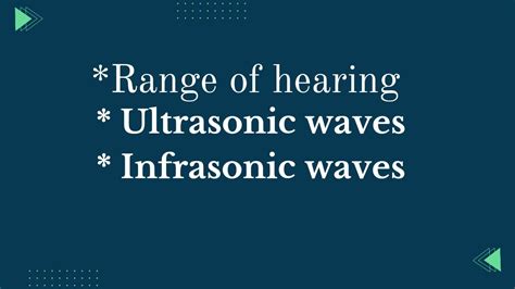 range of hearing || Ultrasonic waves || infrasonic waves || Its Study time || - YouTube