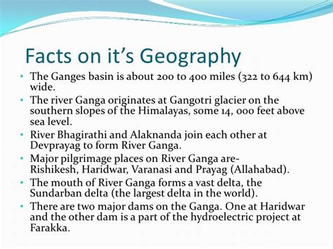 Ganges River Facts For Kids – Kids Matttroy