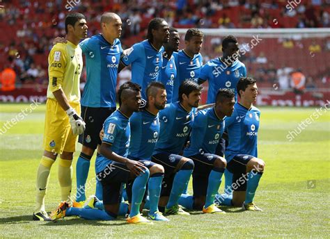 Fc Porto Players Pose Prior Emirates Editorial Stock Photo - Stock ...