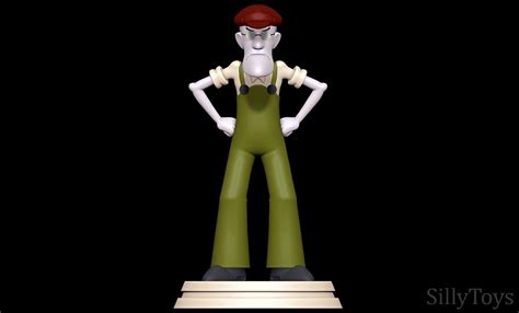 Eustace Bagge - Courage the Cowardly Dog 3D print model - ZBrushCentral