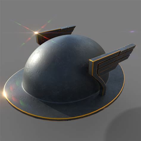 ArtStation - Jay Garrick Helmet - The Flash | Game Assets