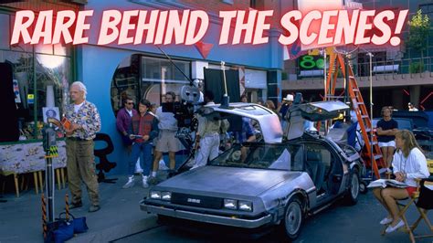 RARE BEHIND THE SCENES VIDEO ON THE SET OF BACK TO THE FUTURE PART 2 ...