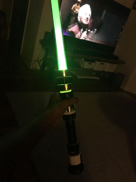 My custom built diy lightsaber is finished : r/lightsabers