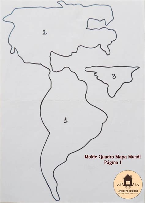 Molde Quadro Mapa Mundi | Artesanato com mapas, Artesanato de planetas ...