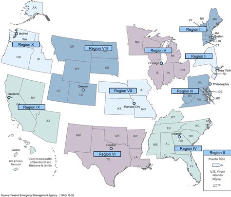 Figure 1: Federal Emergency Management Agency's 10 Regions… | Flickr