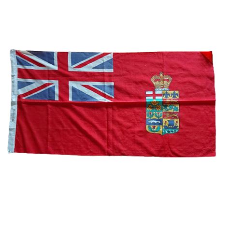 Pre-WW1 Canadian Red Ensign Flag – Canadian Soldier Militaria