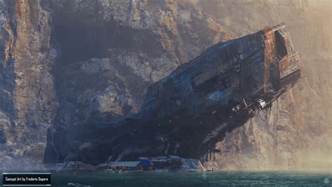 Reclaimer Derelict Concept Art from ISC: Duty of Dereliction : r ...