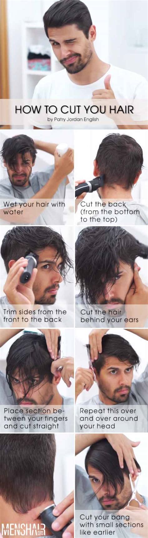 How To Cut Your Own Hair (Men). Tips & Instruction | MensHaircuts.com