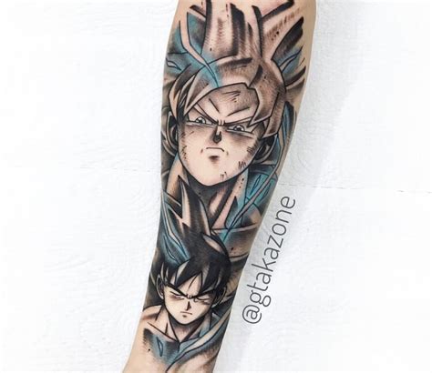 Goku ultra instinct tattoo by Gustavo Takazone | Post 31151