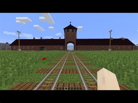 Minecraft Auschwitz tour - YouTube