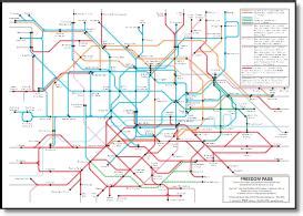 London Tube and Rail maps