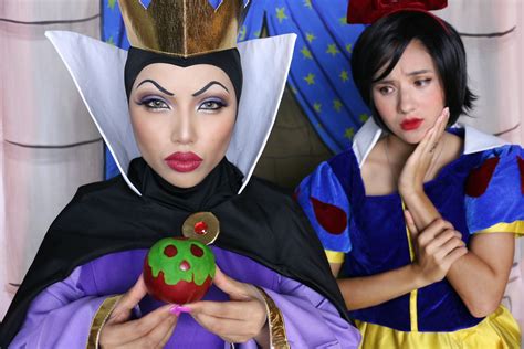 The Evil Queen Makeup Tutorial !!! | Disney halloween makeup, Snow ...