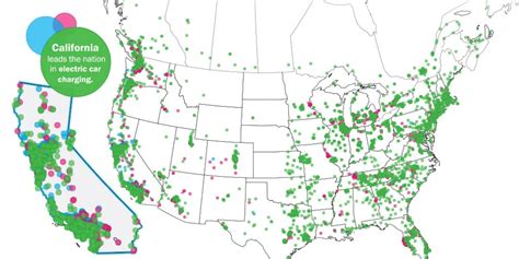 Where Are Electric-Car Charging Stations? Infographic Shows It All