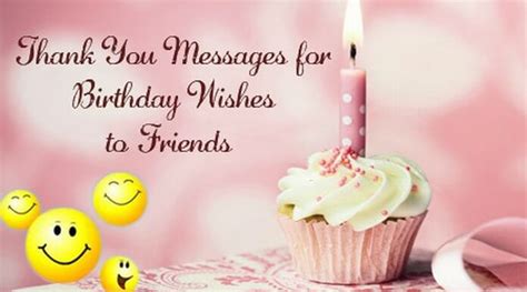 Thank You Messages for Birthday Wishes to Friends