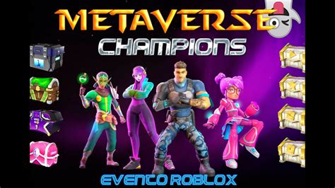 EVENTO ROBLOX - METAVERSE CHAMPIONS - como jogar - YouTube