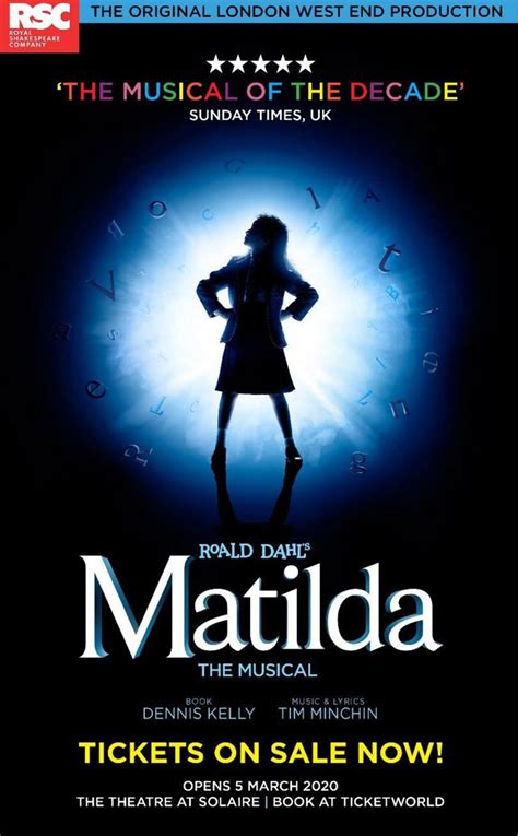 Matilda The Musical 2020 - Philippine Concerts