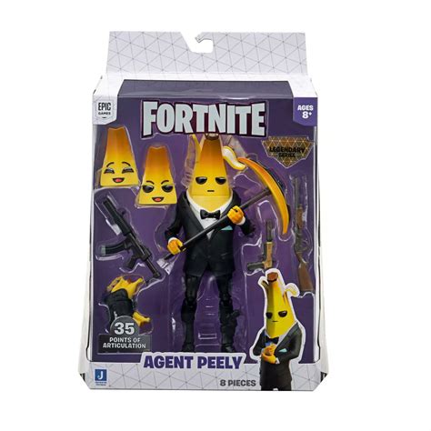 Jazwares - Fortnite Legendary Series 6" Scale Agent Peely and Frozen Raven Figures