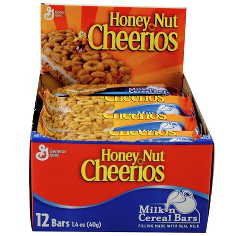 Honey Nut Cheerios™ Milk 'n Cereal Bars (12 ct) 1.42 oz | General Mills ...