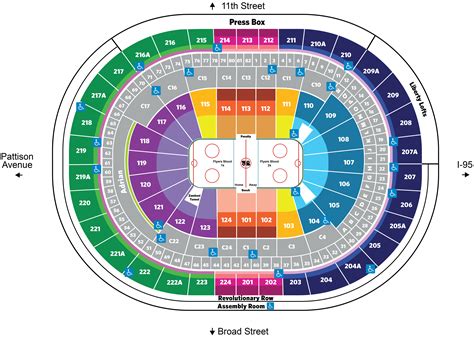 Seating Charts | Wells Fargo Center