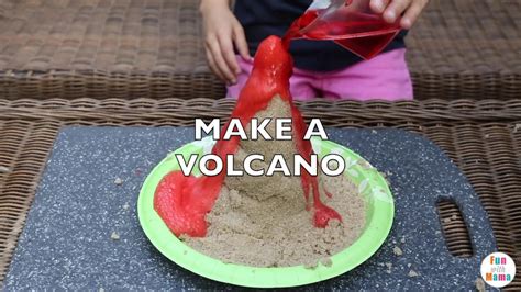 science experiments volcano - Chaton Letter