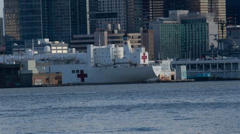 Hospital ship offloads few remaining patients before NY exit | FOX 5 New York