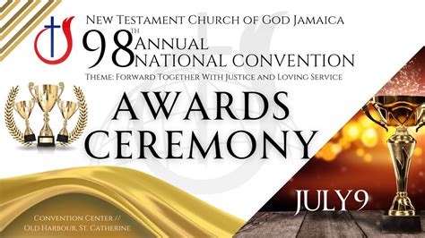 New Testament Church of God Jamaica National Convention 2023 Awards Ceremony - YouTube