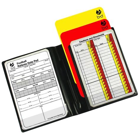 Soccer Referee Cards and Wallets - Product Review - Referee Store