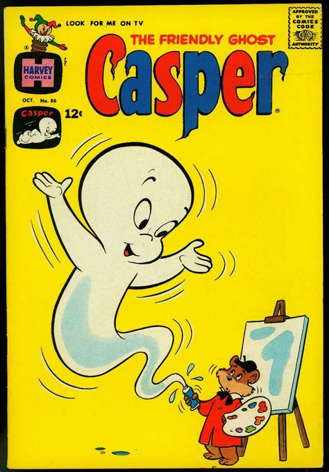 Friendly Ghost Casper Comics #86 1965-Artist Cover FN/VF | Comic Books ...