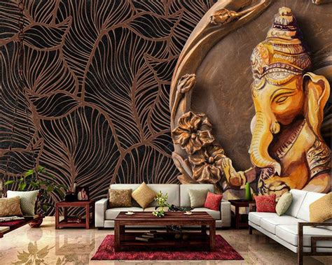 Lord Ganesha Murals Wallpaper | Mural wallpaper, Wallpaper, Lord ganesha