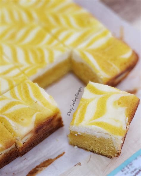 Easy to make Mango Cheesecake Bars | PinoyCookingRecipes