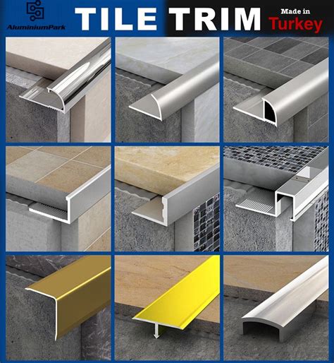 Tile Trims | Tile trim, Tile edge trim, Tile edge