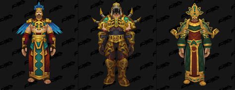 Battle for Azeroth Armor - Warfronts, Dark Iron, Zandalari Troll, Orc Clan - Wowhead News