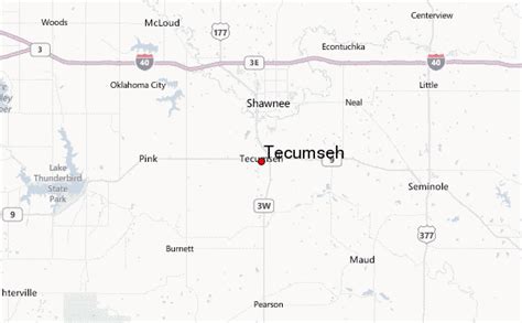 Tecumseh, Oklahoma Location Guide