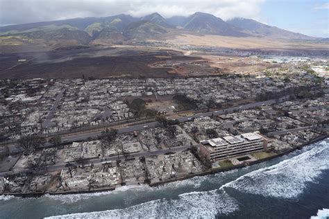 Maui: Fotos zeigen, wie Küstenstadt nach Waldbränden aussieht - Business Insider