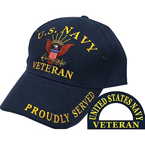 U.S. Navy Veteran "Proudly Served" Low Profile Cap | Navy retired, Navy ...