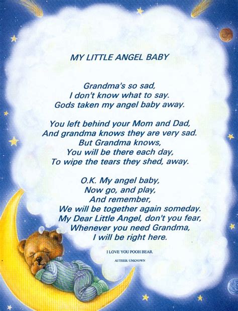 little angels poem | THISIS ONE OF TWO POEMS THAT ARE MY FAVORITES. THEY SAY SOME OF THE ...