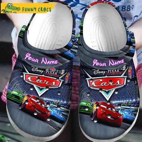 Personalized Lightning Mcqueen Crocs Light Up - Discover Comfort And ...