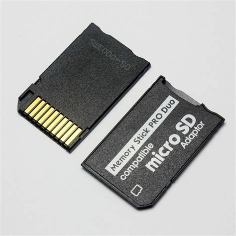 Brand New Micro SD TF To Pro Duo Memory Stick Adapter for PSP ...