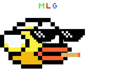 Pixilart - MLG Flappy Bird by TemmieArt