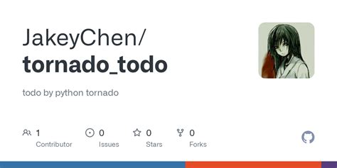 GitHub - JakeyChen/tornado_todo: todo by python tornado